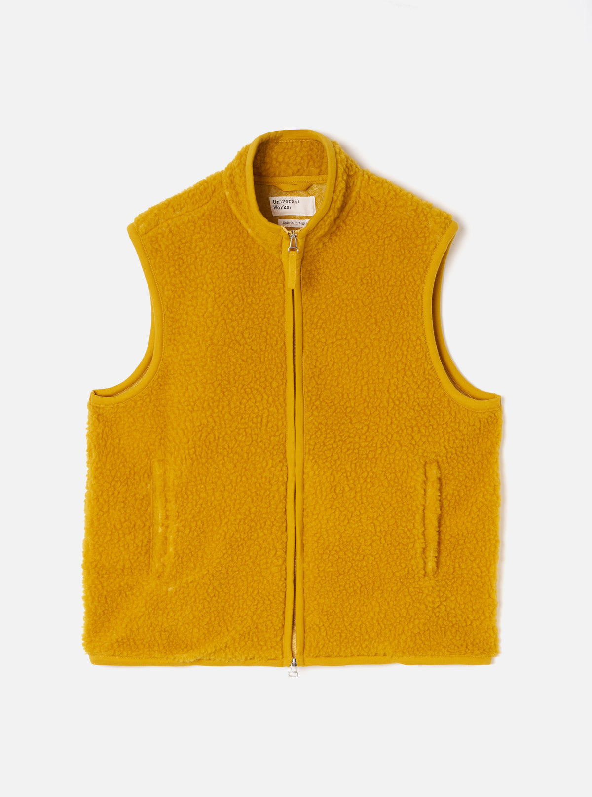 Yellow Artic Fleece Hep Mountain Gilet