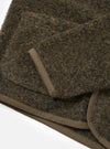 Brown Bouclet Fleece Lancaster Jacket