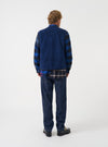 Blue Bouclet Fleece Lancaster Gilet
