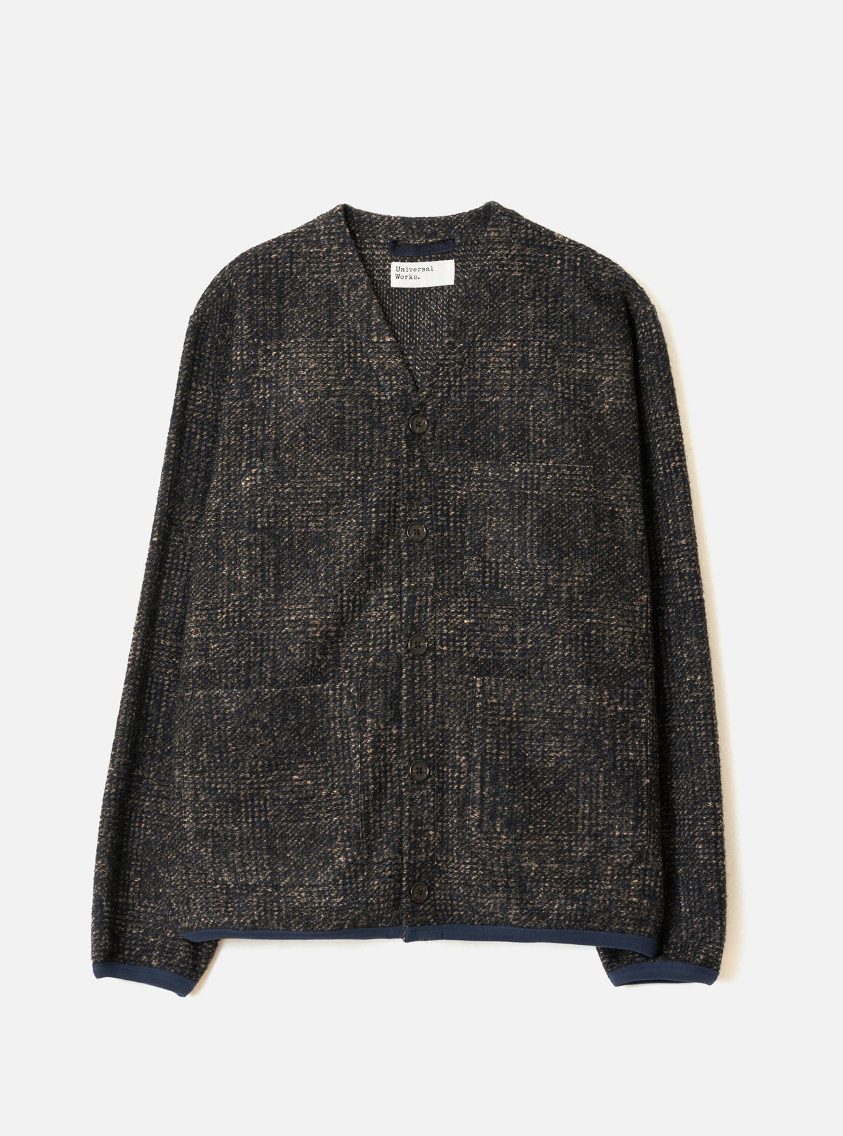 Navy Deca Light Knit Cardigan
