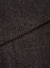 Extreme close-up fabric swatch of the Navy Deca Light Knit Cardigan on a white background. The image details the fine knit weave pattern, soft yarn texture, and rich dark navy color of the lightweight knit fabric.
