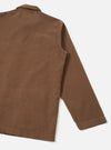 Brown Fine Cord Bakers Overshirt