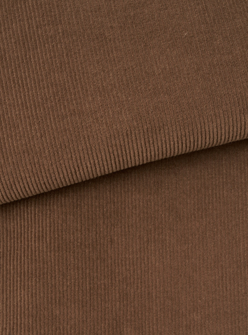 Brown Fine Cord Bakers Overshirt