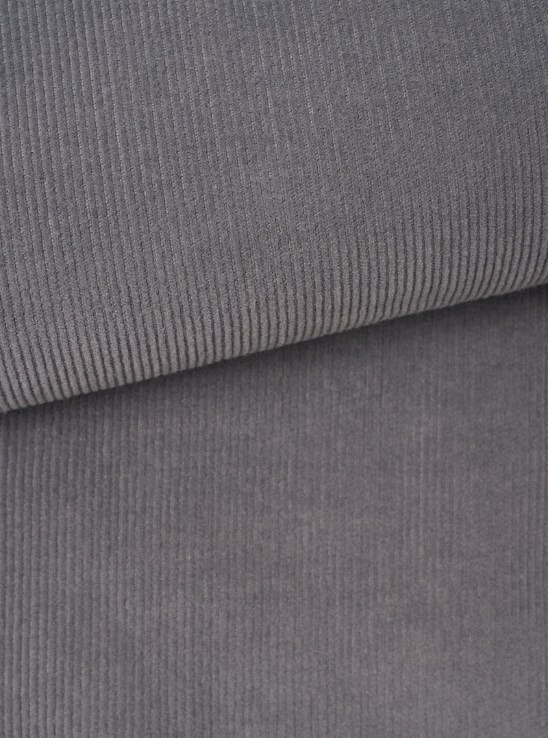 Grey Fine Cord Bakers Overshirt