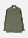 Olive Fine Cord Bakers Overshirt
