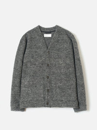Grey Marl Wool Mix Knit Advance Cardigan