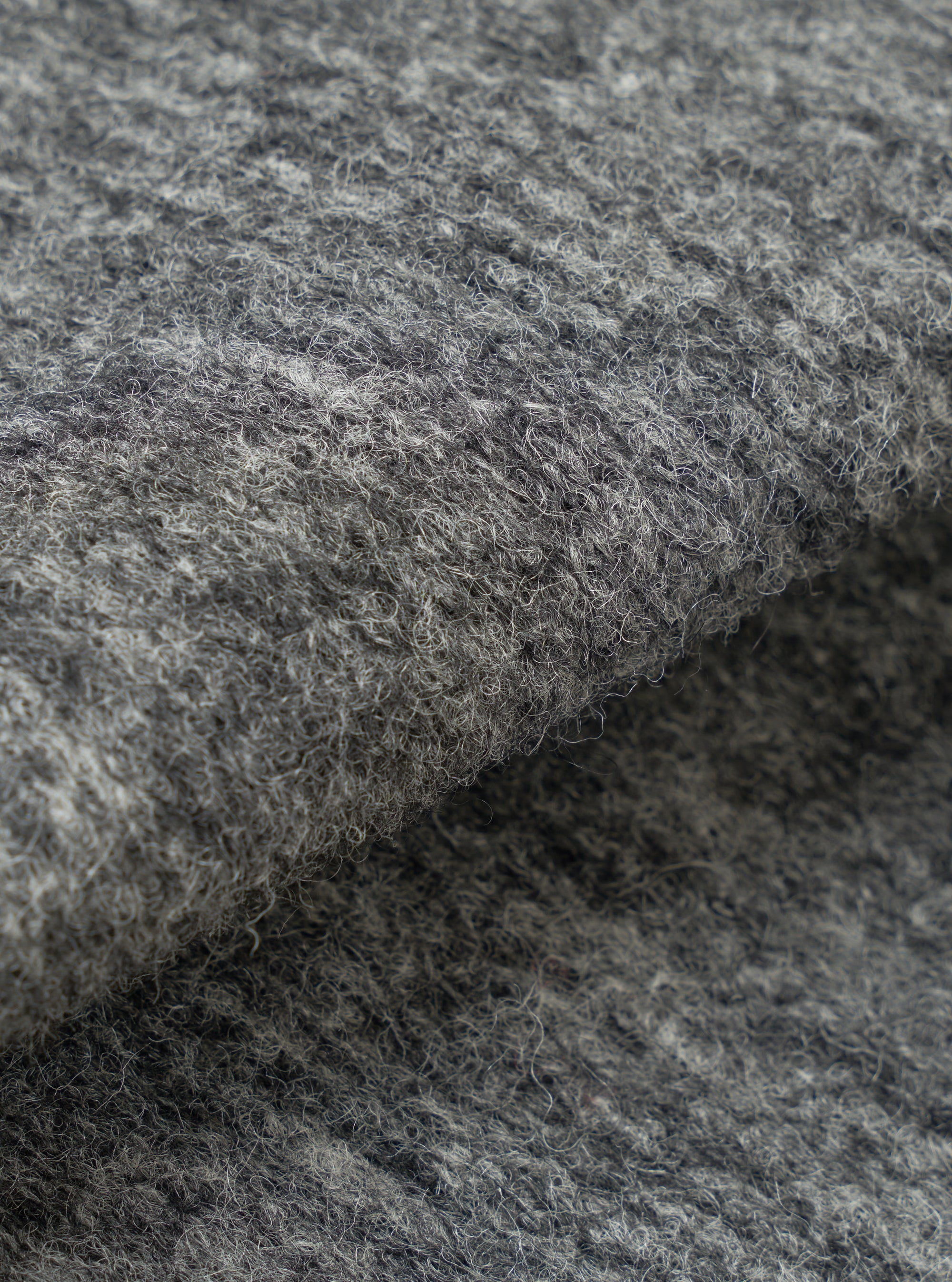 Grey Marl Wool Mix Knit Advance Cardigan
