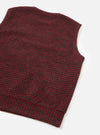 Black/Red 533 Wool Mix Giacomo Tank Top