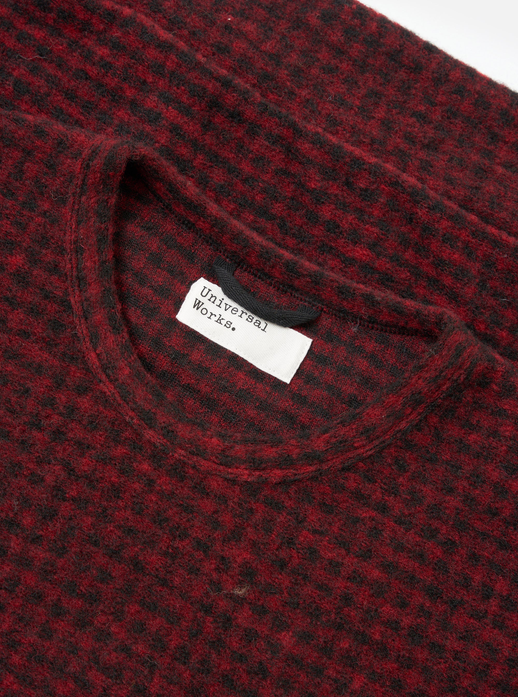 Black/Red 533 Wool Mix Giacomo Tank Top