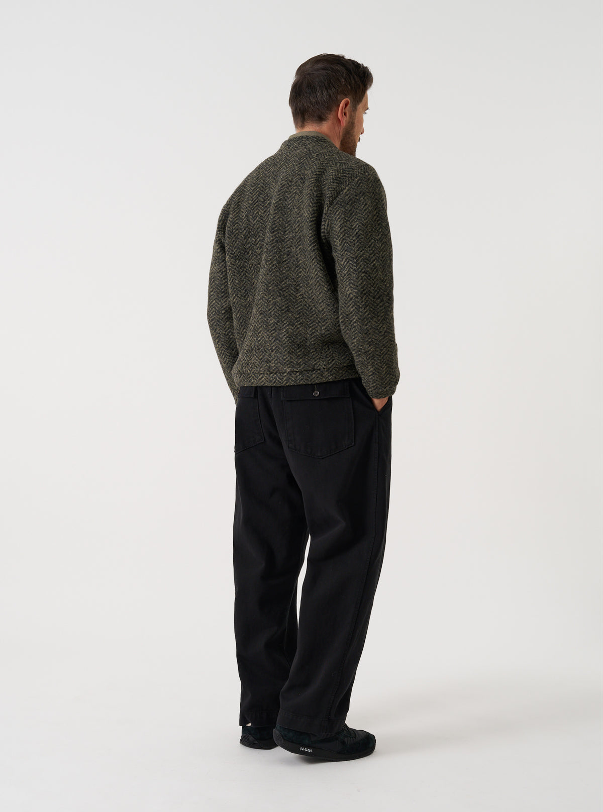 Olive Raven Fleece Advance Cardigan