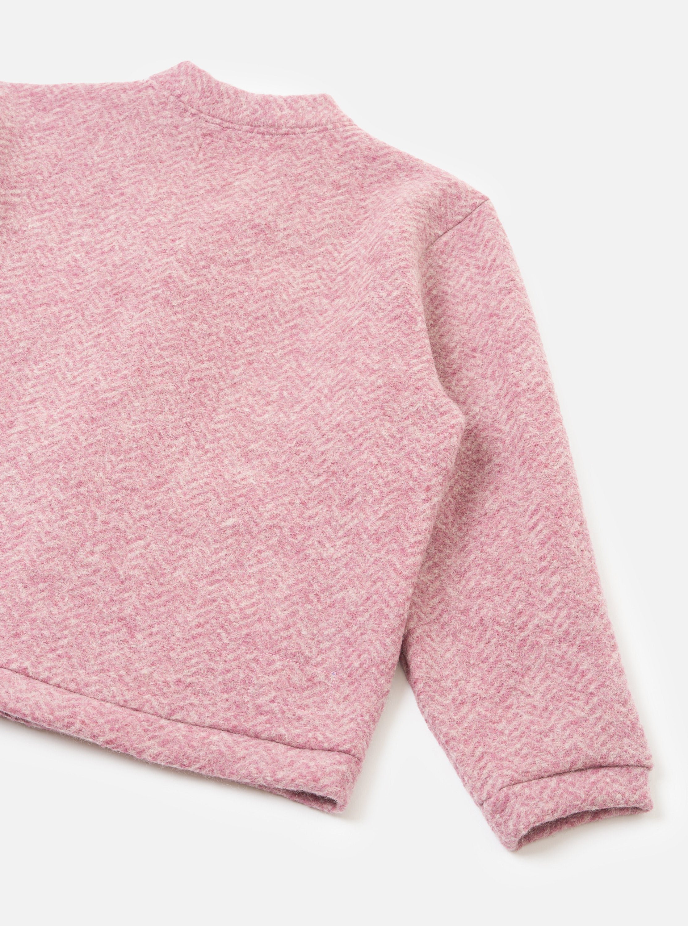 Men's Pink Raven Fleece Advance Cardigan – Universal Works