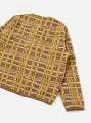 Brown Duomo Fleece Cardigan