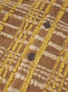 Brown Duomo Fleece Cardigan