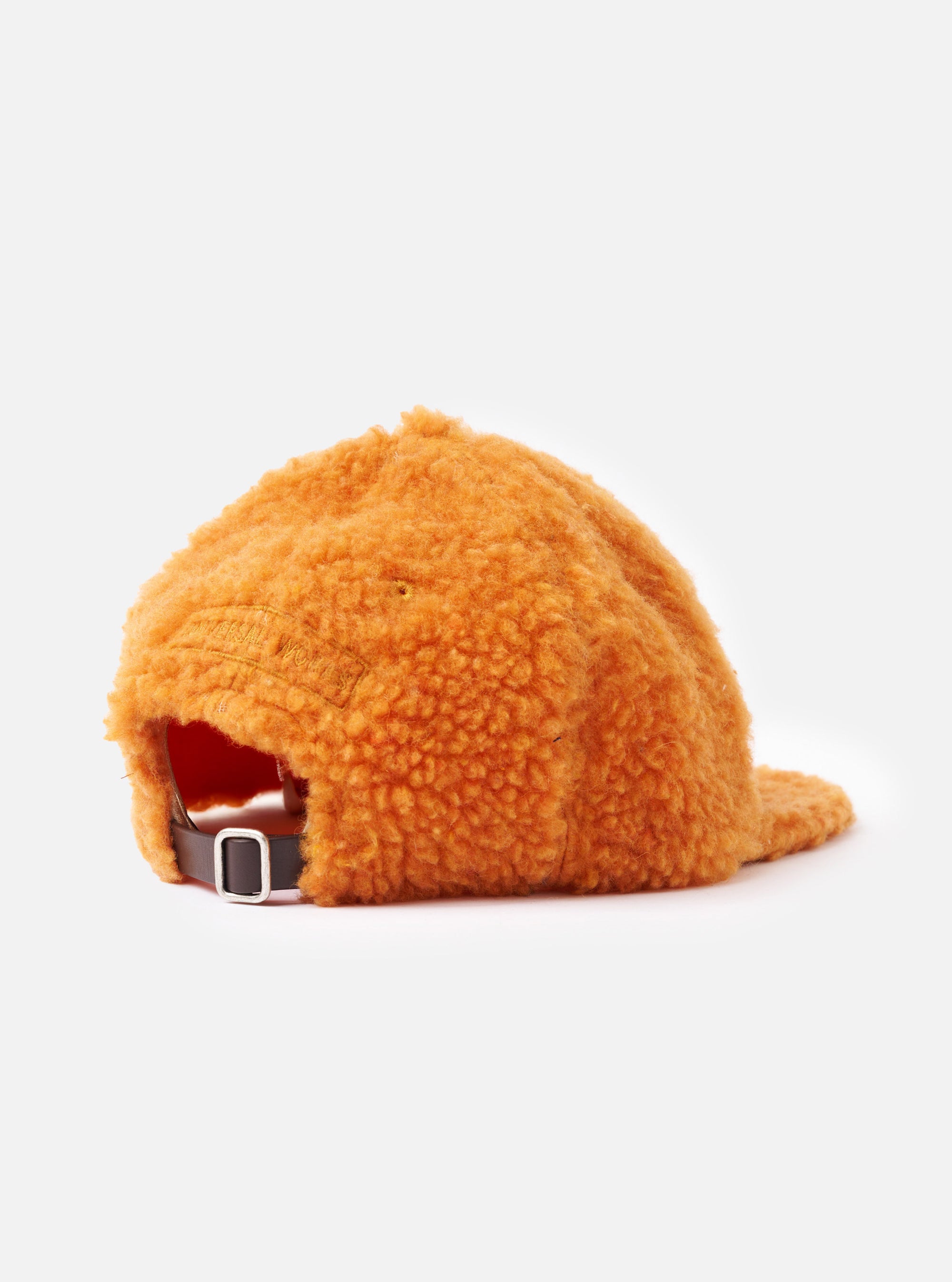 Orange Artic Fleece Baseball Hat