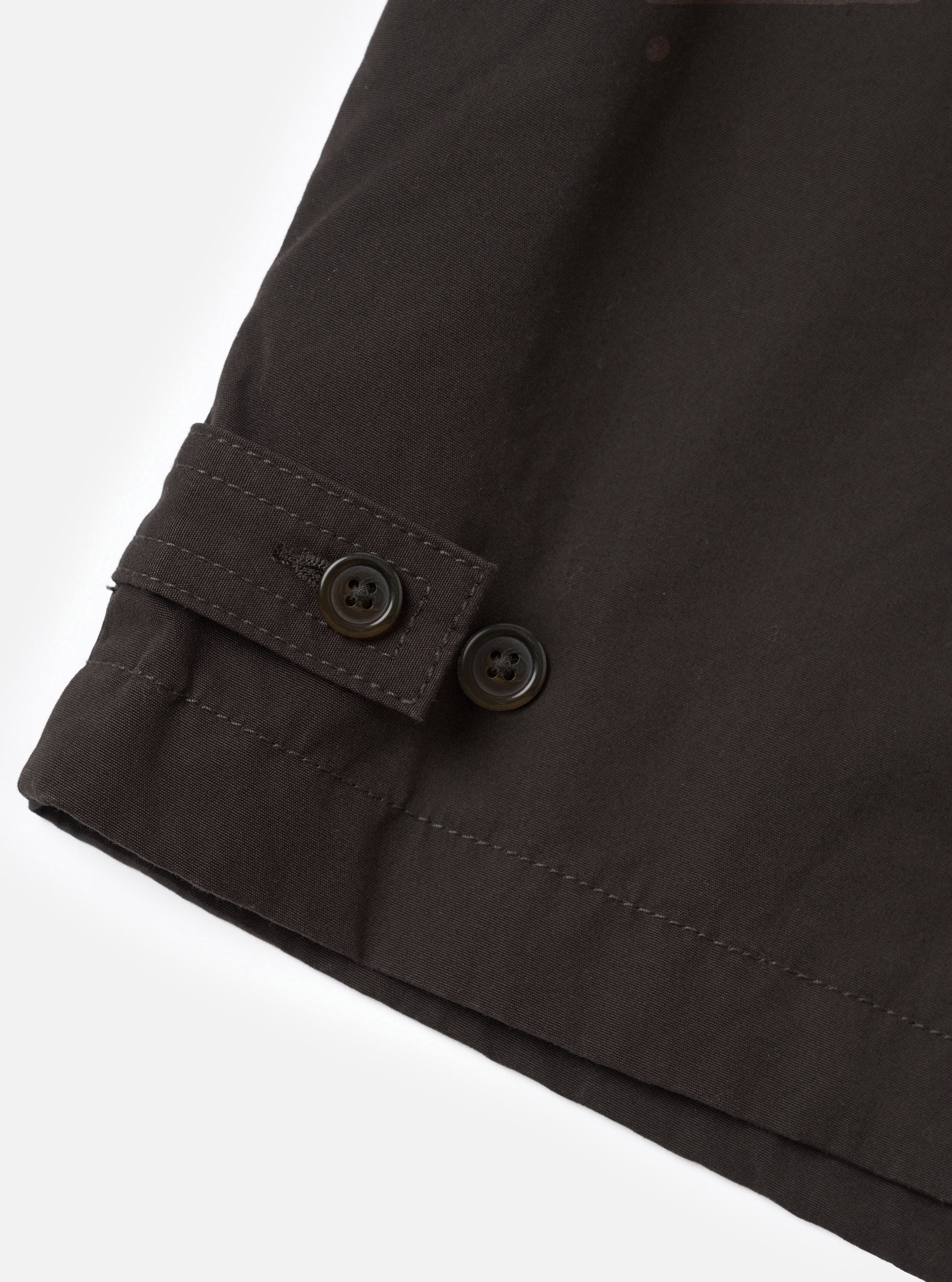 Brown Micro Canvas Warmus Jacket