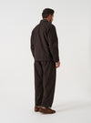 Brown Micro Canvas Warmus Jacket