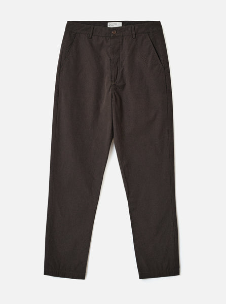 Men's Brown Micro Canvas Military Chino – Universal Works