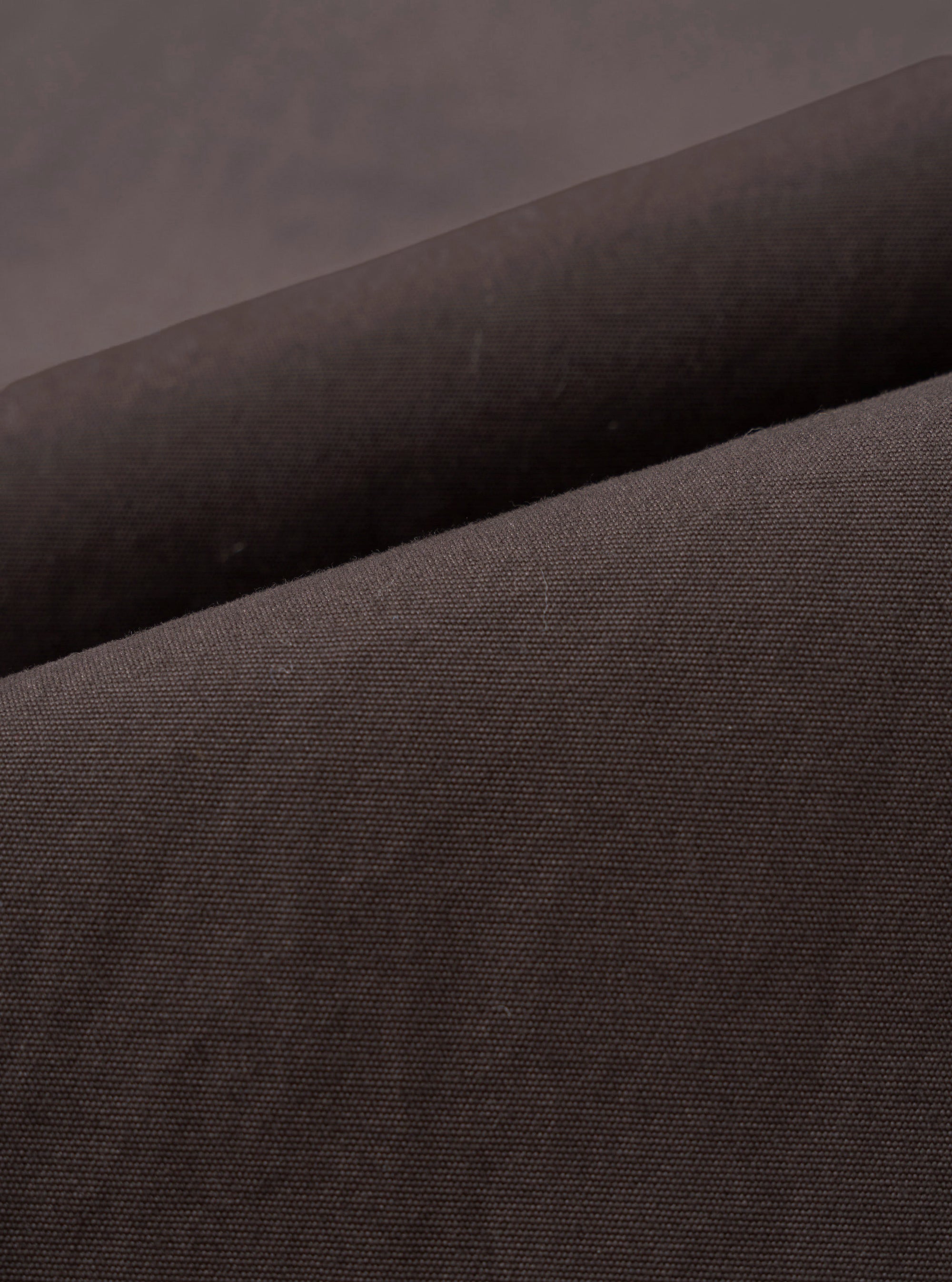 Brown Micro Canvas Military Chino