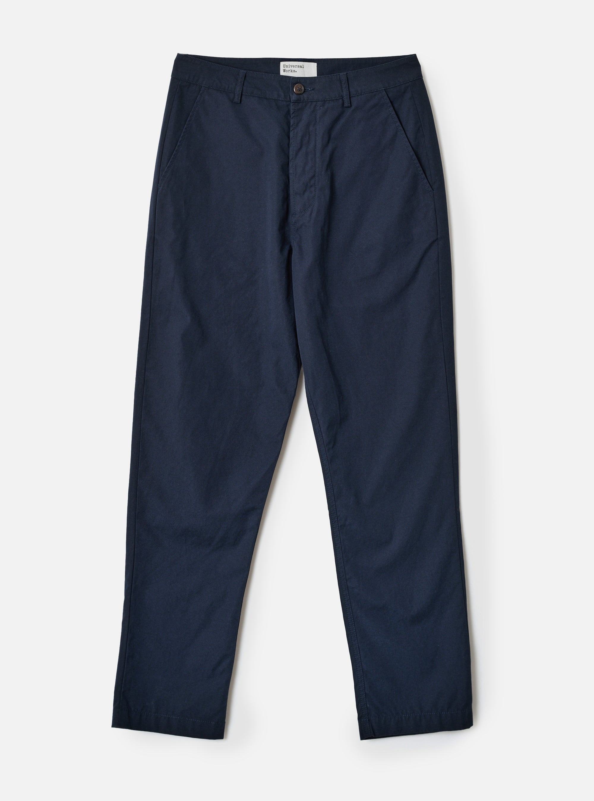Navy Micro Canvas Military Chino