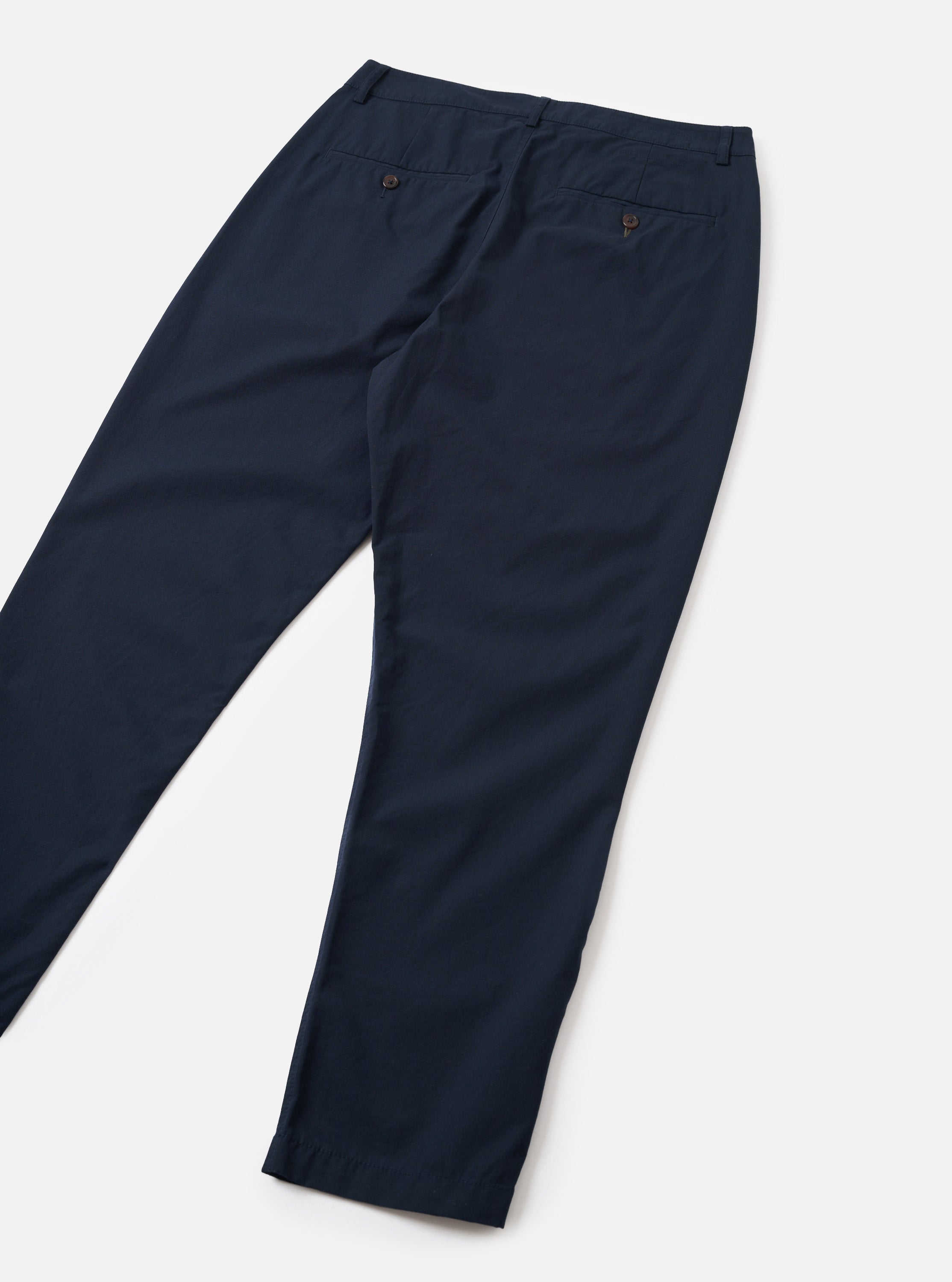 Men's Navy Micro Canvas Military Chino – Universal Works