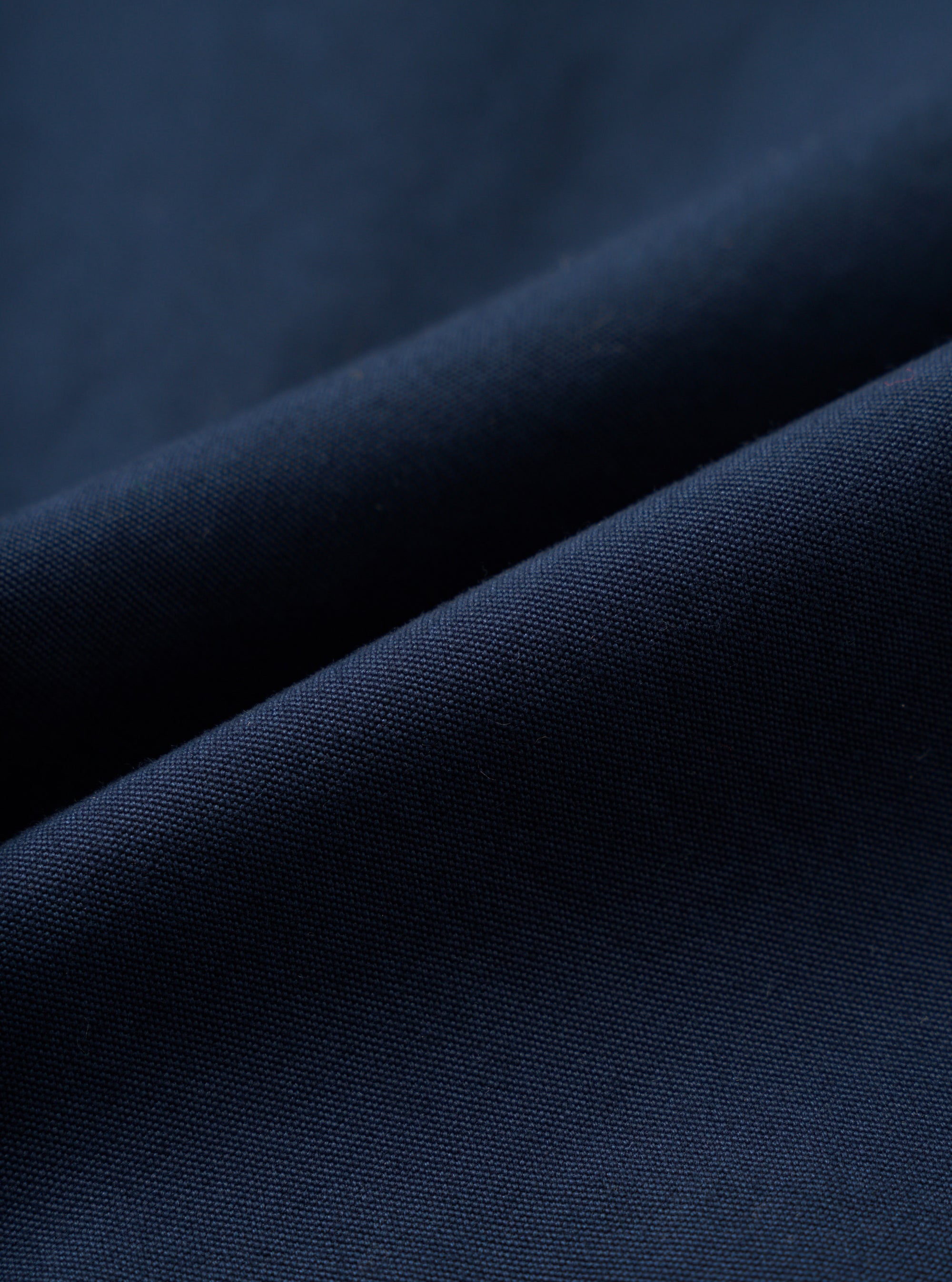 Navy Micro Canvas Oxford Pant