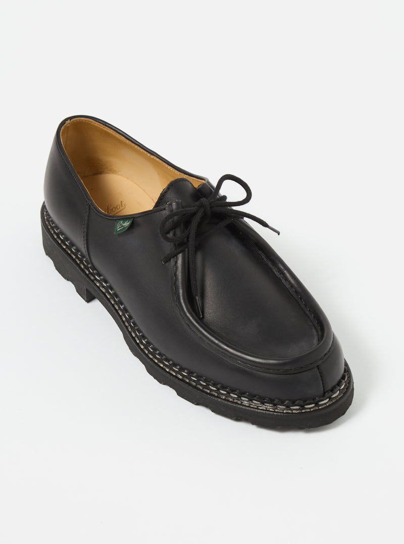 Black Leather Paraboot Michael Marche II