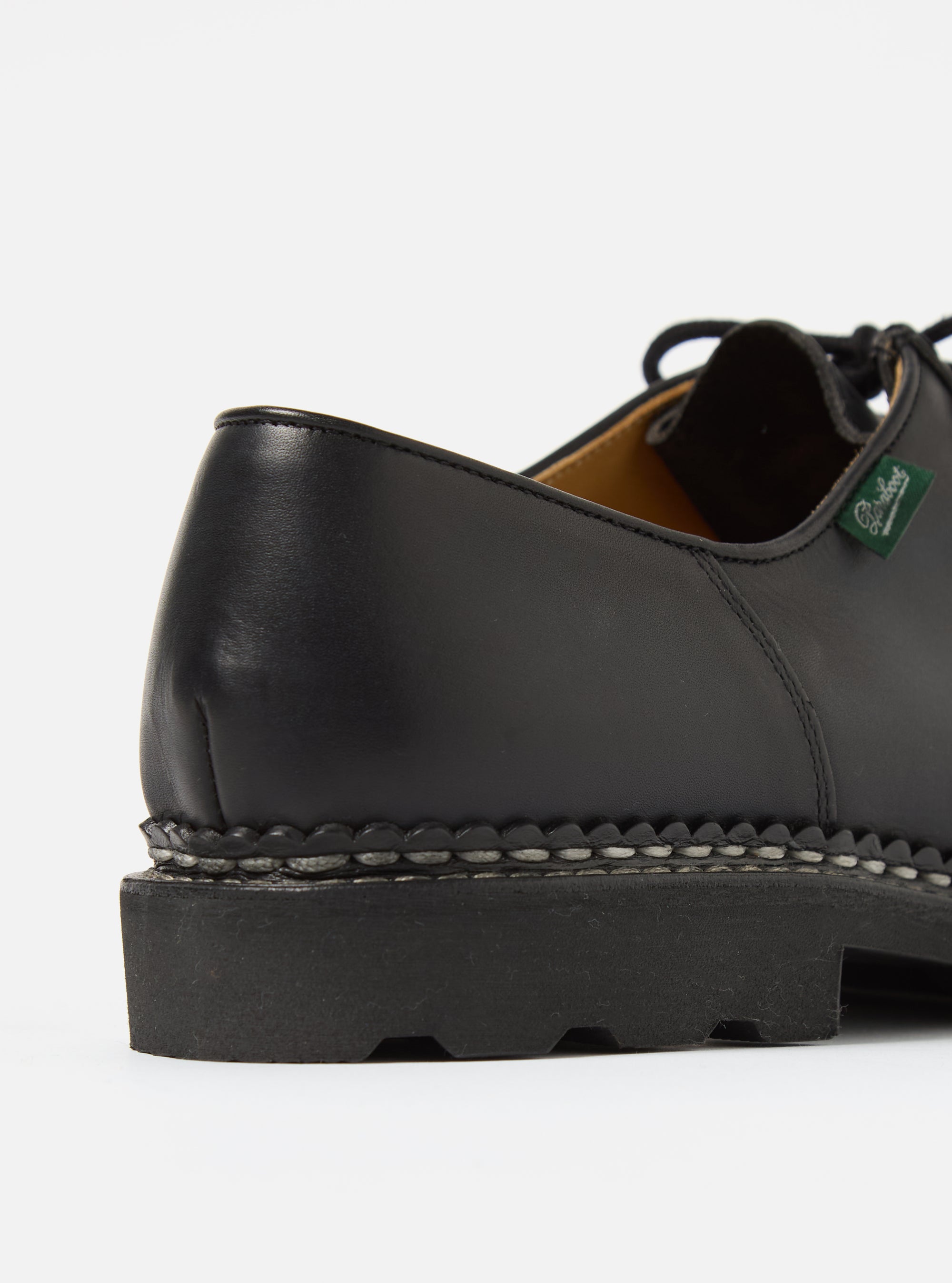 Black Leather Paraboot Michael Marche II