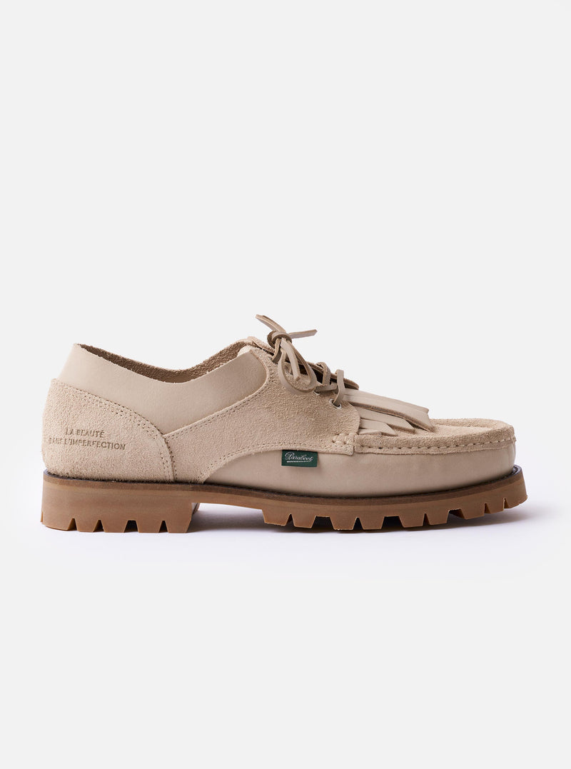Paraboot x Universal Works Thiers/Jannu in Sand Leather/Suede