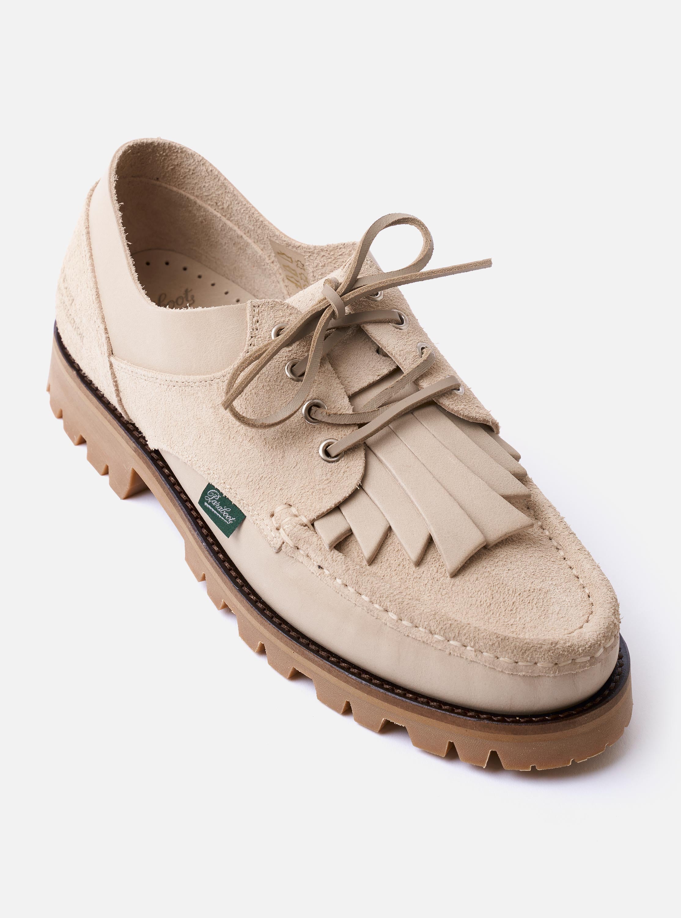 Men's Paraboot x Universal Works Thiers/Jannu in Sand Leather/Suede