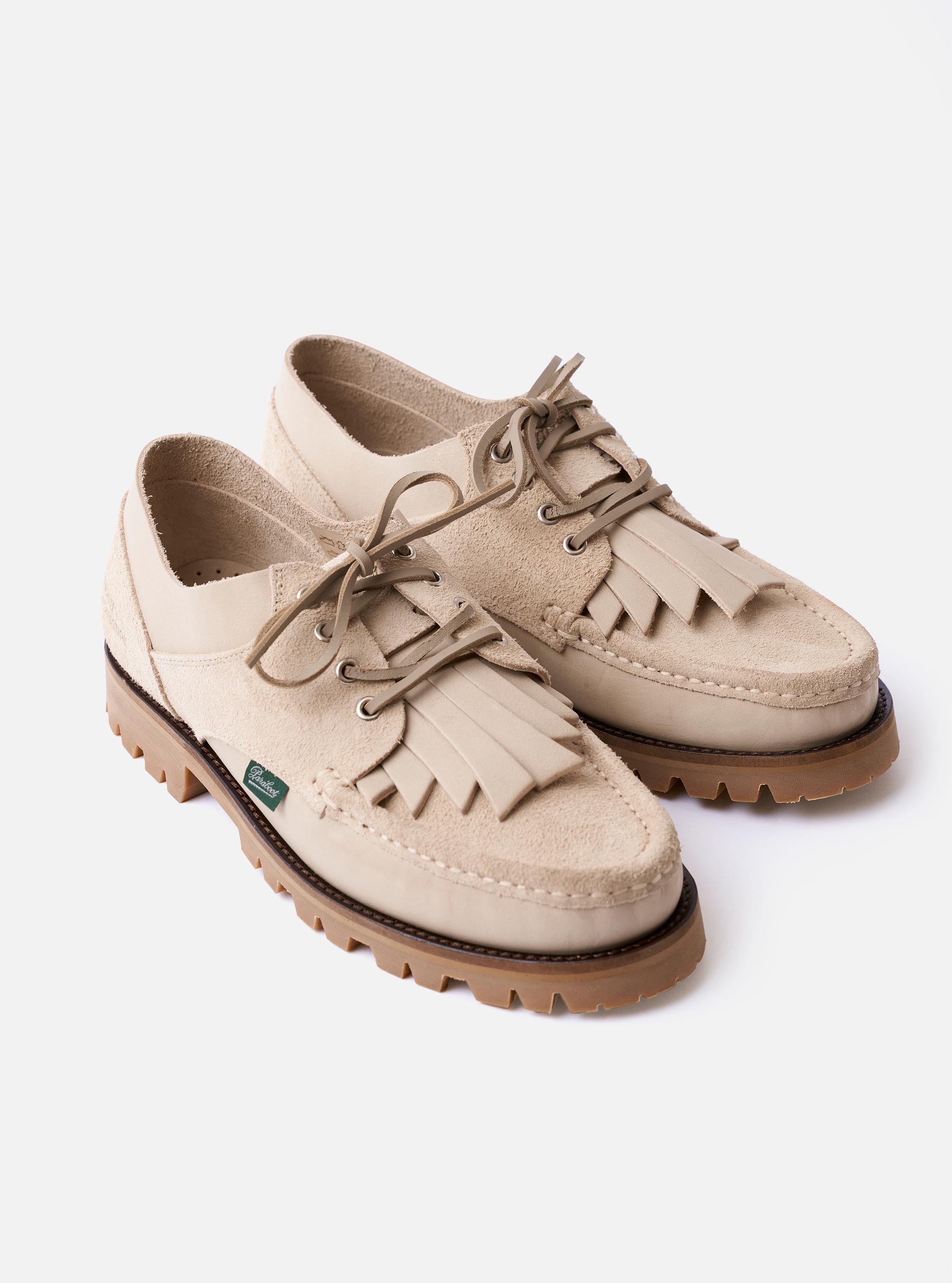 Men's Paraboot x Universal Works Thiers/Jannu in Sand Leather/Suede