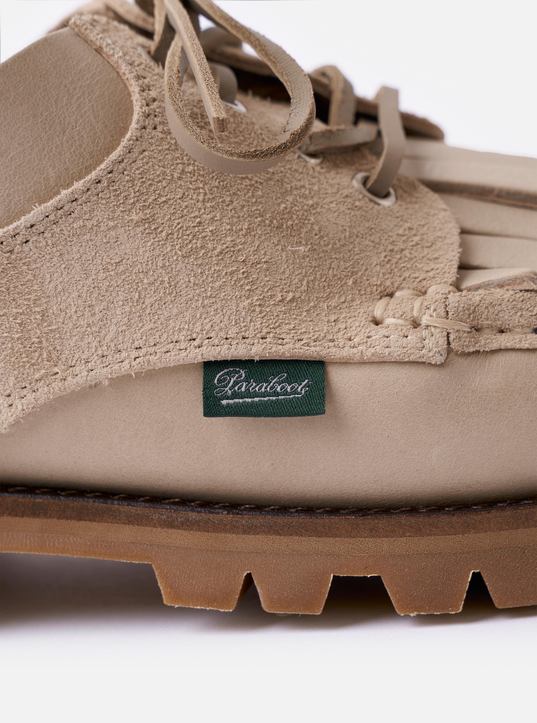 Men's Paraboot x Universal Works Thiers/Jannu in Sand Leather/Suede