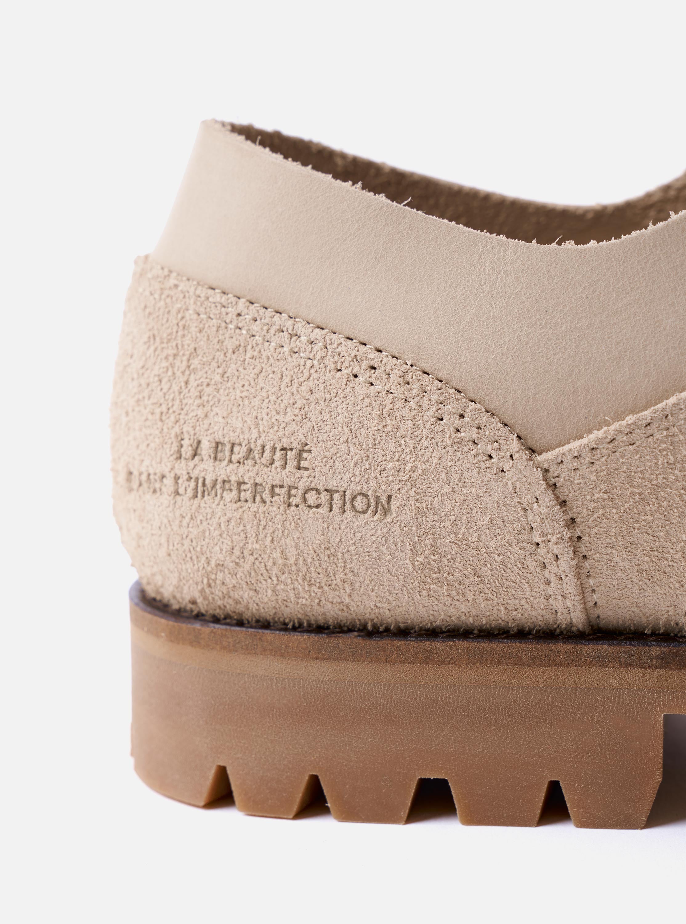 Men's Paraboot x Universal Works Thiers/Jannu in Sand Leather/Suede