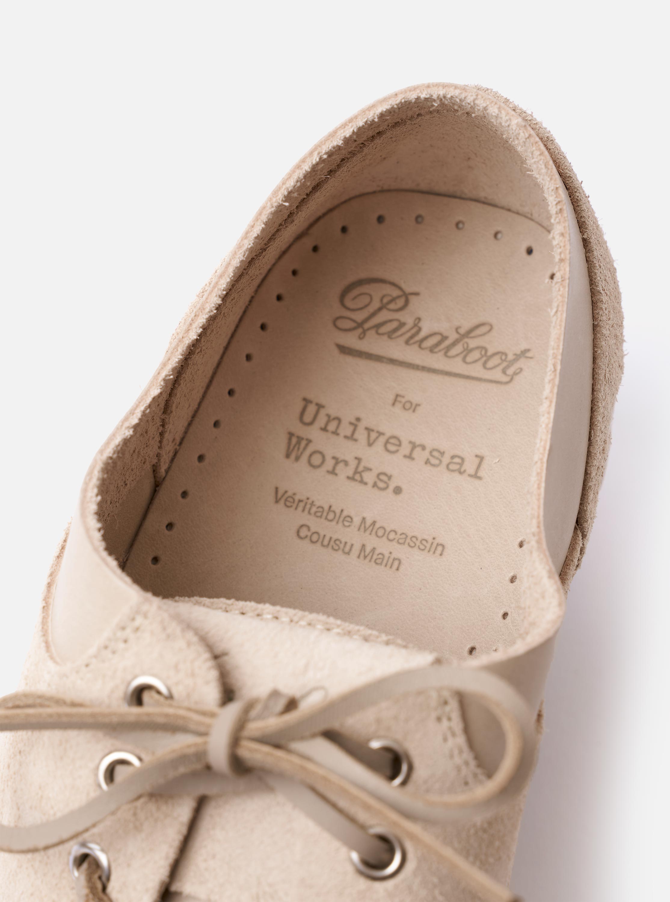 Men's Paraboot x Universal Works Thiers/Jannu in Sand Leather/Suede