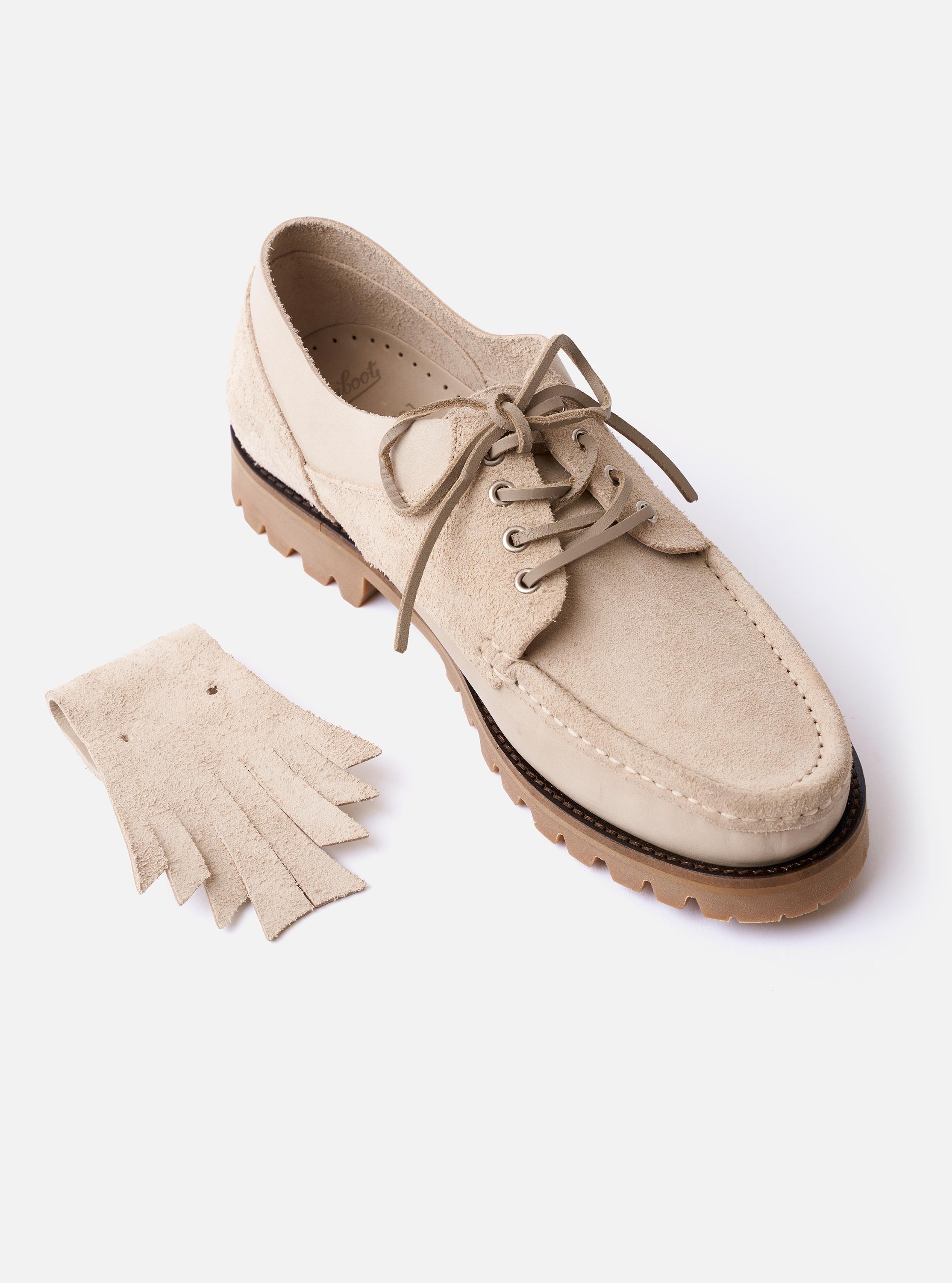 Men's Paraboot x Universal Works Thiers/Jannu in Sand Leather/Suede