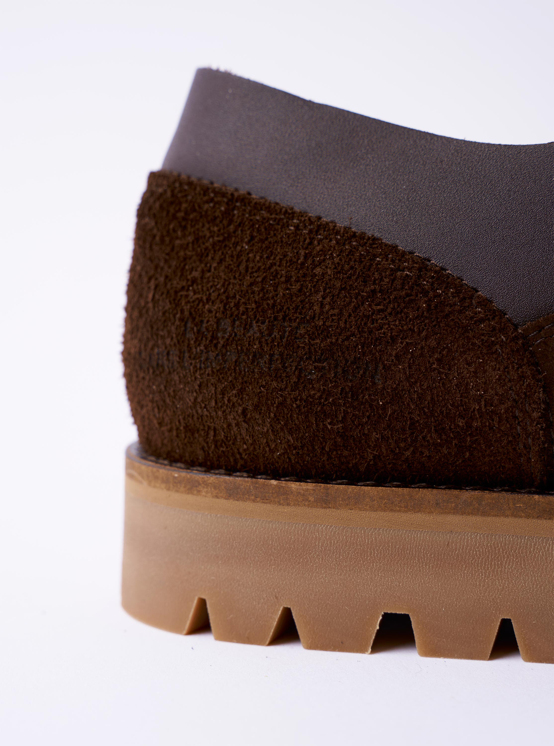 Men's Paraboot x Universal Works Thiers/Jannu in Café Leather/Suede