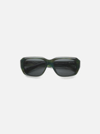 A. SOCIETY x Universal Works Green Aberdeen Sunglasses
