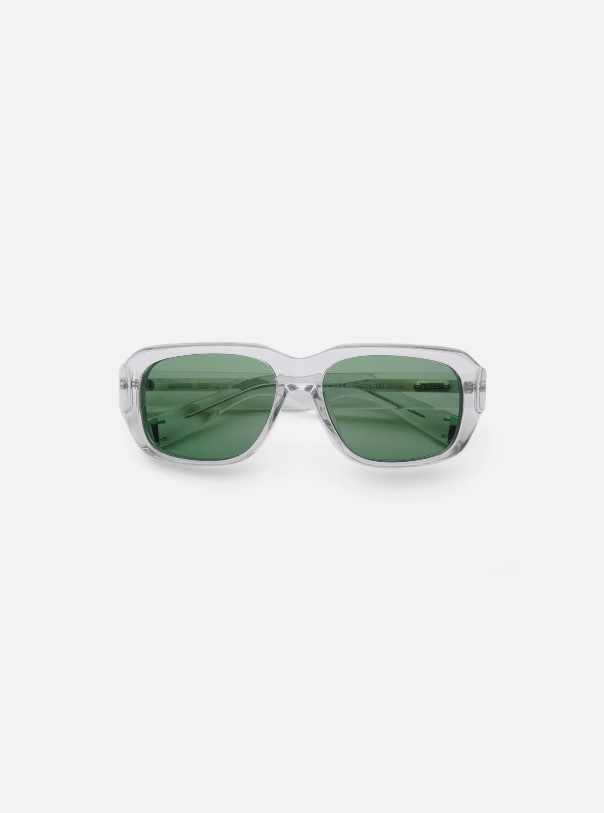 A. SOCIETY x Universal Works Grey Aberdeen Sunglasses