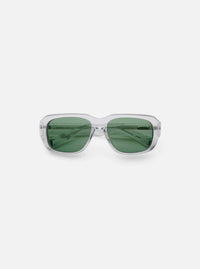 A. SOCIETY x Universal Works Grey Aberdeen Sunglasses