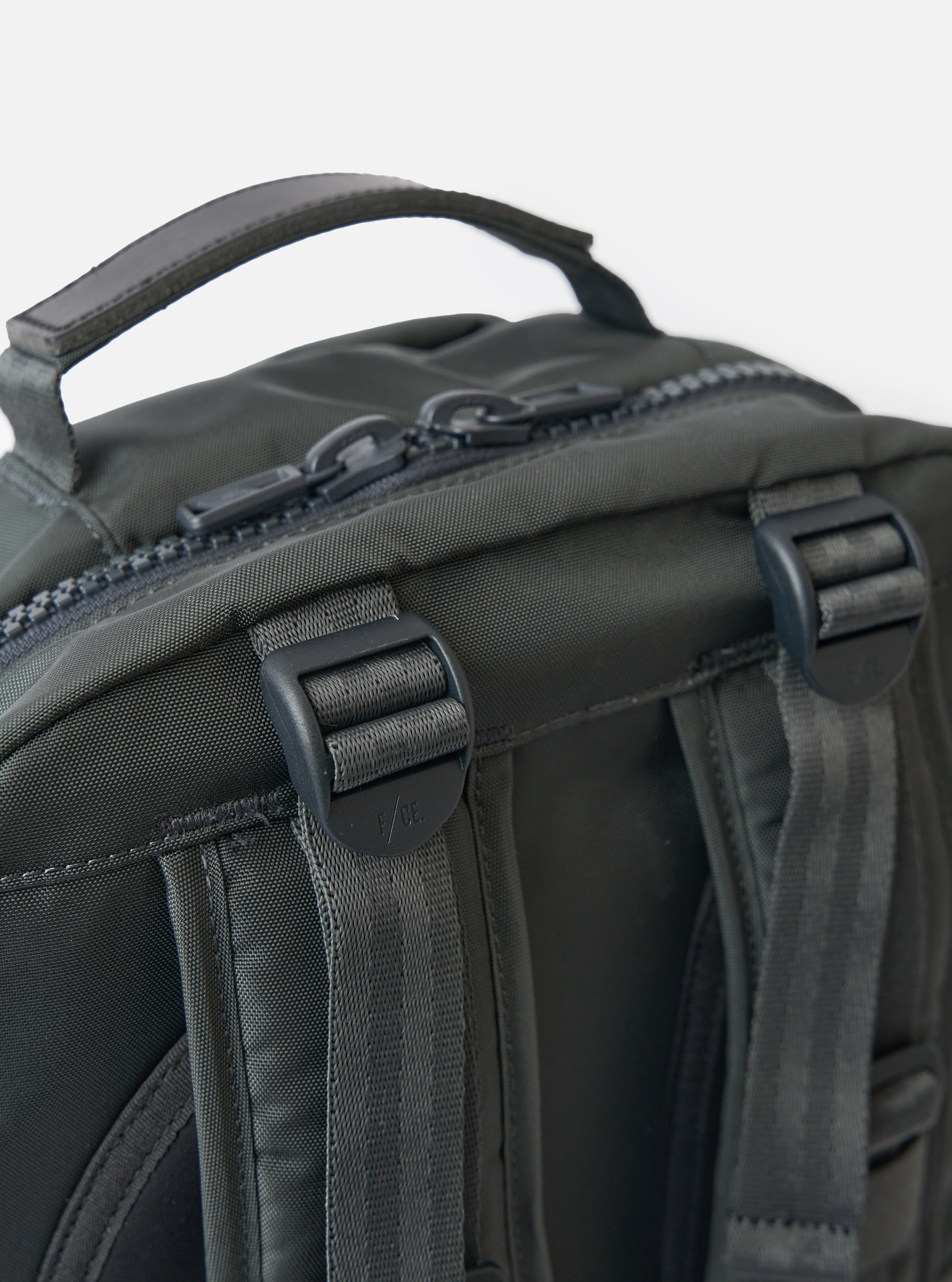 F/CE.® Grey Recycled Nylon 420 re/cor Travel Backpack