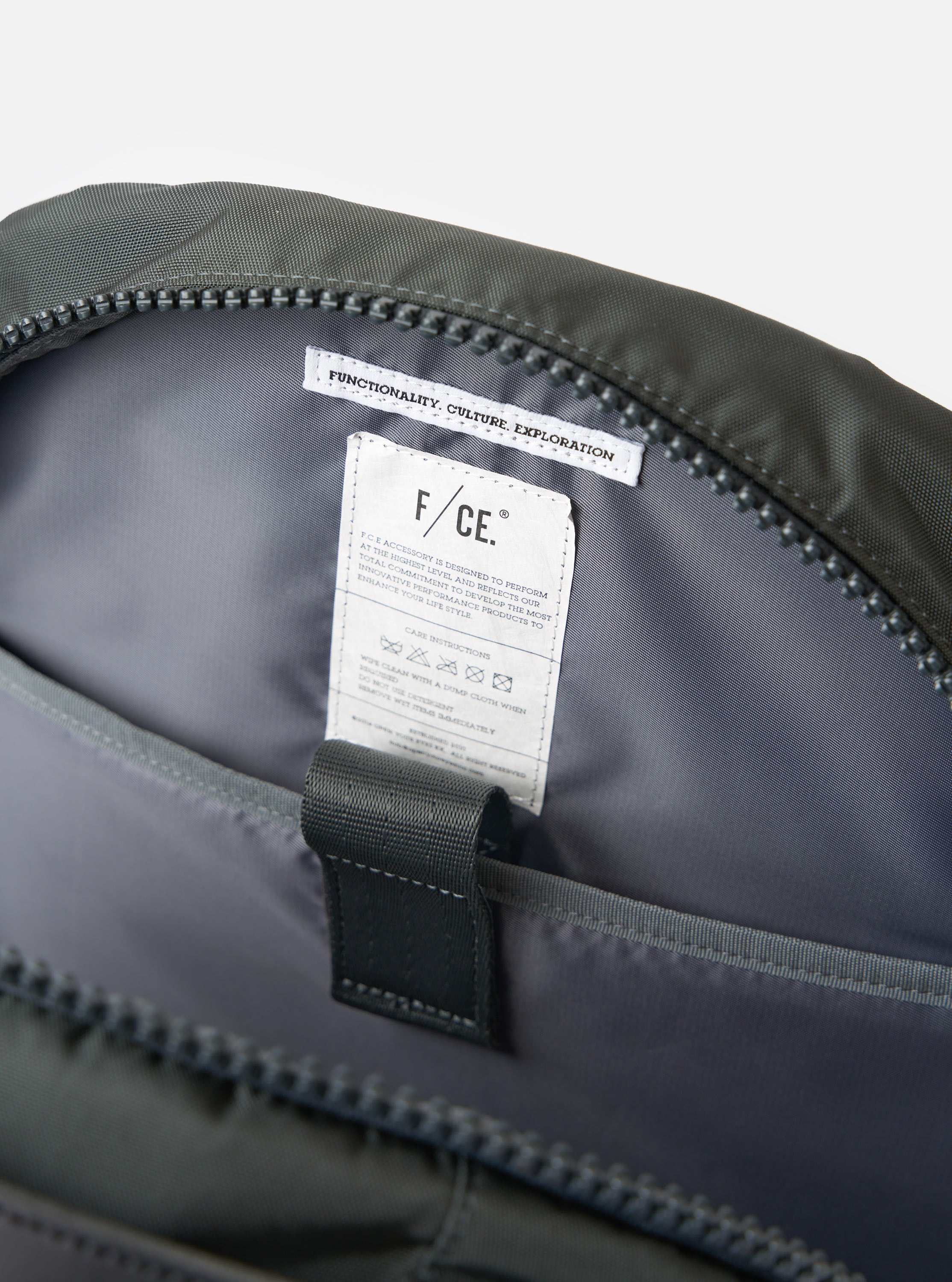 F/CE.® Grey Recycled Nylon 420 re/cor Travel Backpack – Universal