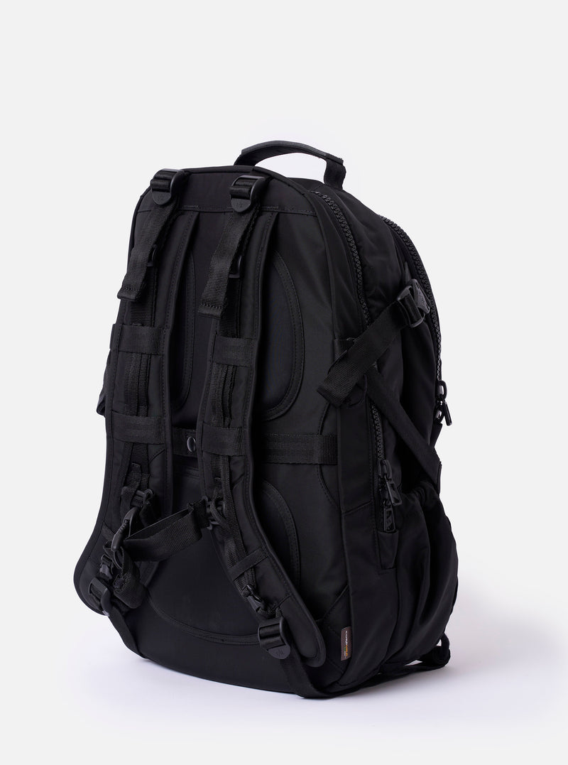 F/CE.® Black Recycled Nylon 420 re/cor Travel Backpack