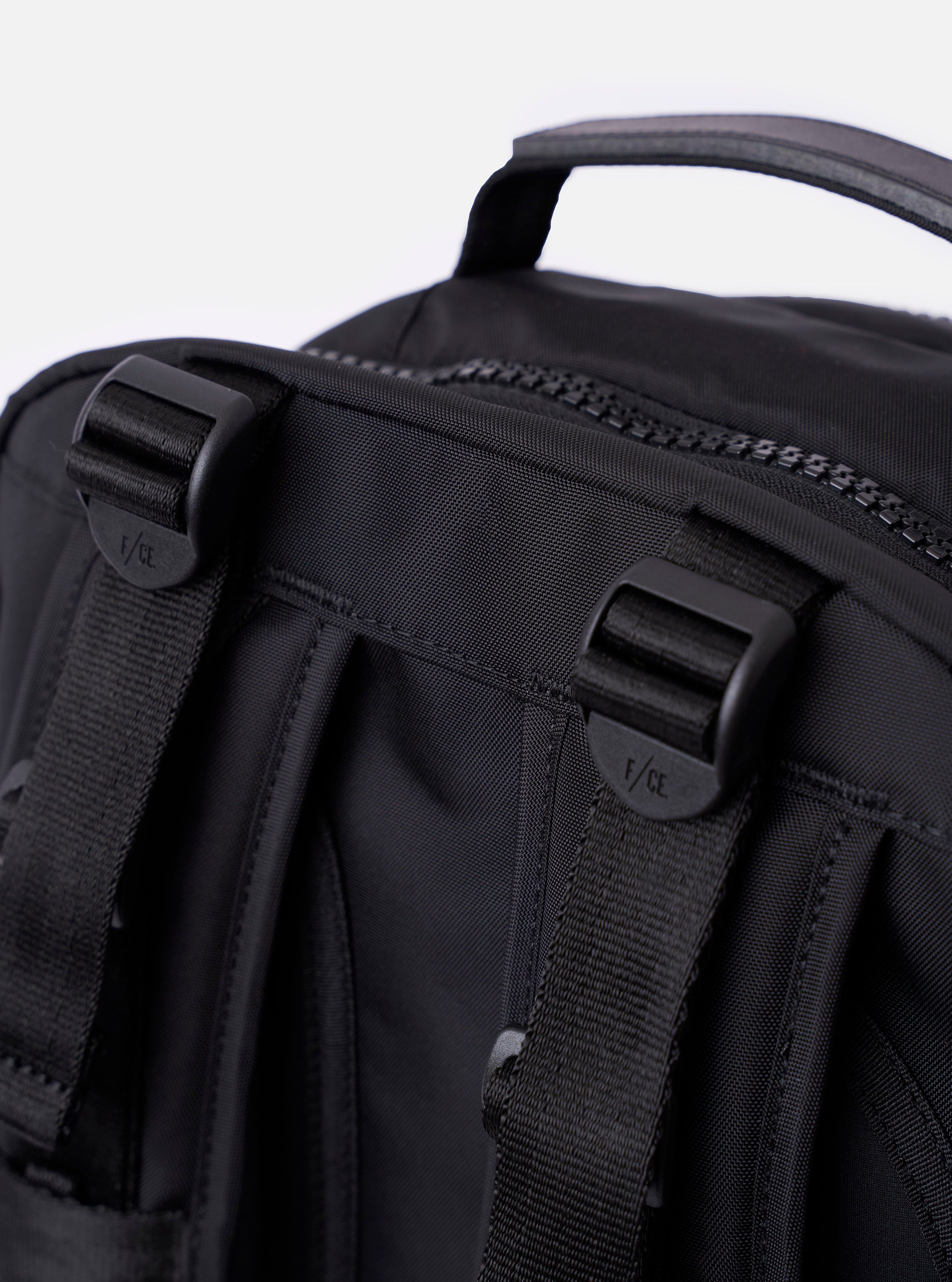 F/CE.® Black Recycled Nylon 420 re/cor Travel Backpack – Universal
