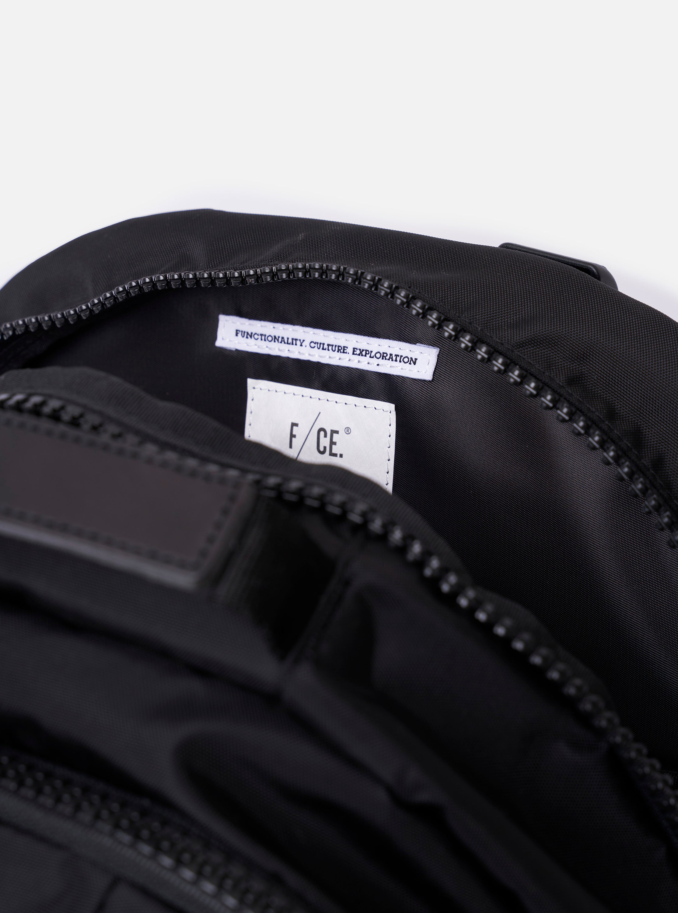 F/CE.® Black Recycled Nylon 420 re/cor Travel Backpack – Universal