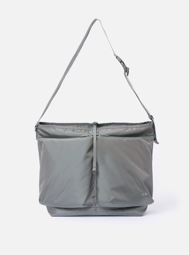 F/CE.® Foliage Green Recycled Nylon 420 re/cor Courier Shoulder Bag