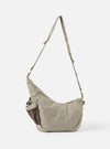 F/CE.® Beige Textured Twill Horn Mini Shoulder Bag