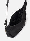 F/CE.® Black Textured Twill Horn Mini Shoulder Bag