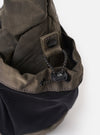 F/CE.® Charcoal Textured Twill Horn Mini Shoulder Bag