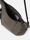F/CE.® Charcoal Textured Twill Horn Mini Shoulder Bag