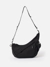 F/CE.® Black Textured Twill Horn Mini Shoulder Bag