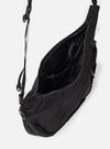 F/CE.® Black Textured Twill Horn Mini Shoulder Bag